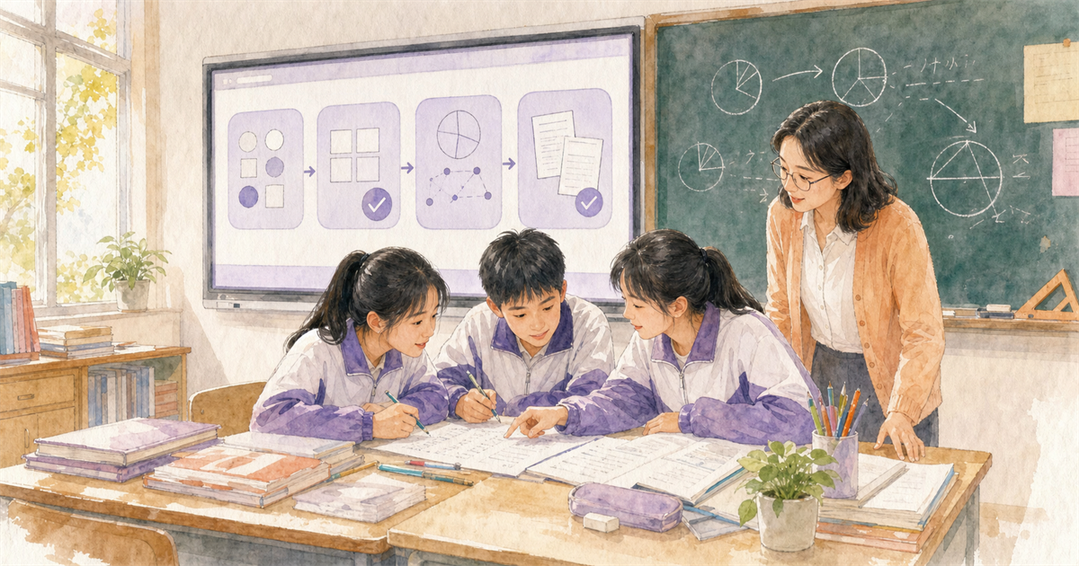 一节课里哪些环节适合交给 AI，哪些必须由老师完成？