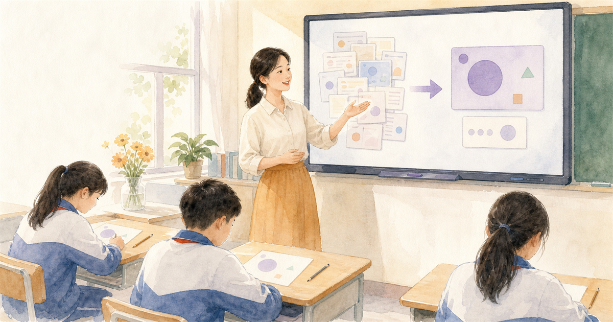 用了 AI 备课更快，课堂为什么反而更乱？