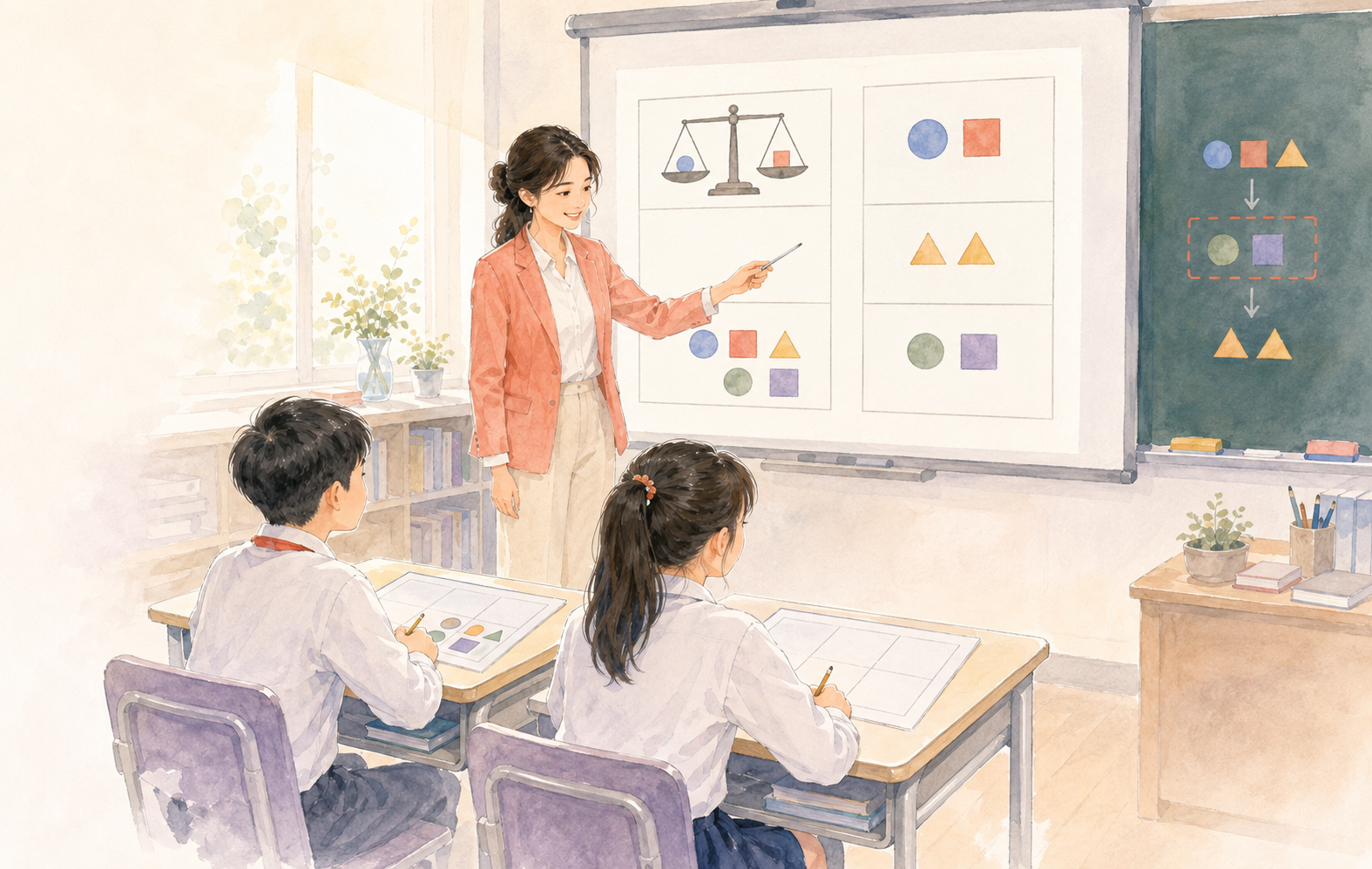 数学课件怎样用 AI 呈现推理过程，而不只展示答案？